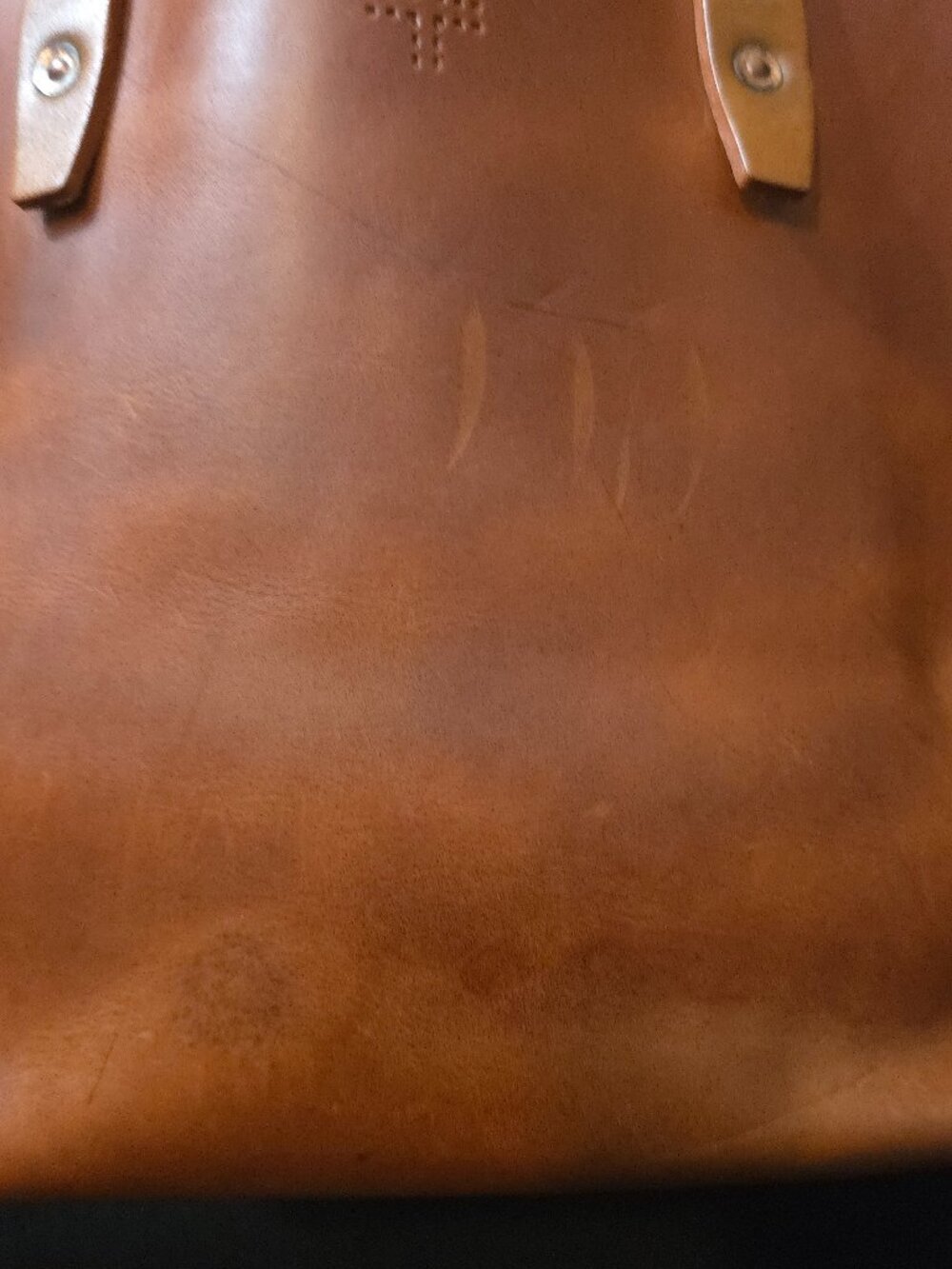 WP Standard Mini Brown Leather Tote - Picture 7 of 10